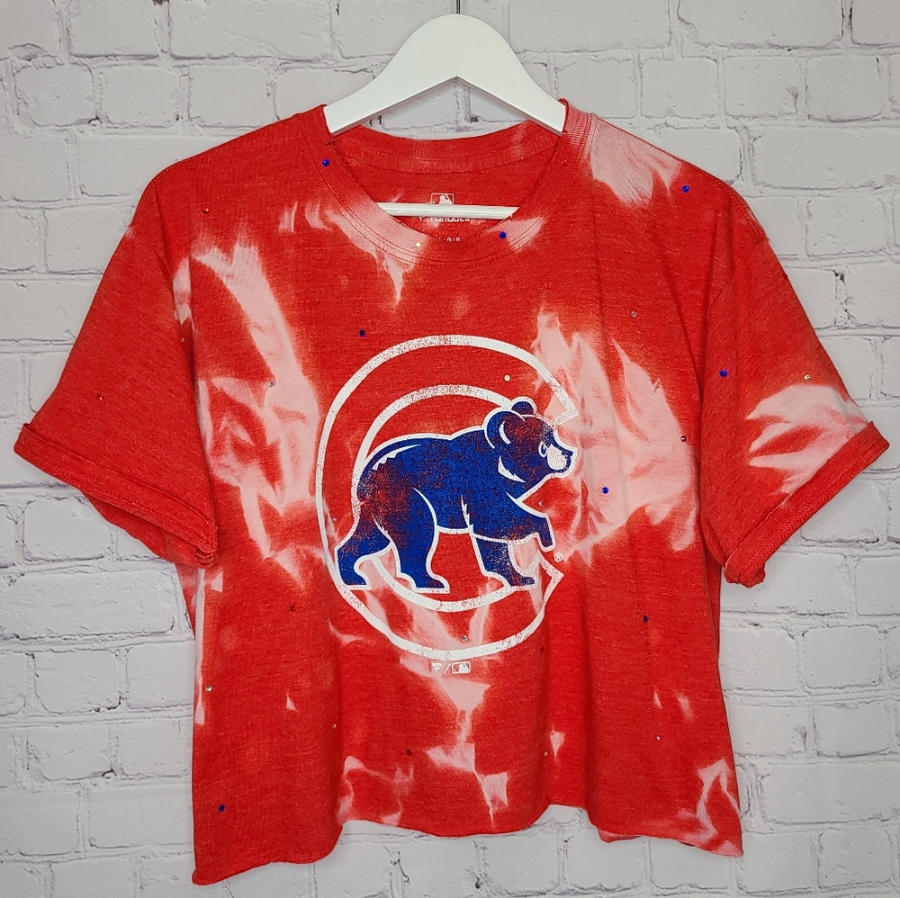 Chicago Cubs Crop Tee